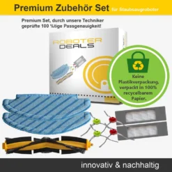 Zubehör Set Für Ecovacs Deebot OZMO T8 U. T8+ (2x Pad, 2x Filter, 4x Seitenbürsten, 1x Hauptbürste) -SaugProfi Sparmarkt ebfb6dda917ae25038154407837f3f09