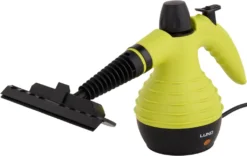 Dampfreiniger Tragbarer Handdampfreiniger Reinigungsgerät Leistungsstark, Multifunktional, Bis 110°C 10 Tlg. Set -SaugProfi Sparmarkt ec0fef50a2de558c585d5982ca12eab6