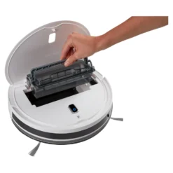 MEDION Saugroboter Mit Wischfunktion Und Systematischer Navigation P20 SW (Modell 2021, 2.000 Pa Saugkraft, Inkl. Fernbedienung, Ladestation, Tierhaar Allergiker Optimiert) -SaugProfi Sparmarkt eed7e58f6781842dd30a33835f583cc4