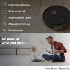 ECOVACS Saugroboter DEEBOT U2 PRO, 2-in-1 Saug- Und Wischroboter, Ideal Für Haustierbesitzer 28 ECOVACS Saugroboter DEEBOT U2 PRO, 2-in-1 Saug- Und Wischroboter, Ideal Für Haustierbesitzer -SaugProfi Sparmarkt f006f91fc44a4c7b3341ad10b1f43a4b