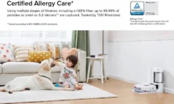 Roborock S7 AbsaugStation Auto-Empty Dock Intelligent Staubsammlung Allergiepflege App Weiß -SaugProfi Sparmarkt f1d02ed8cdf481f43a605f42cfeed54c