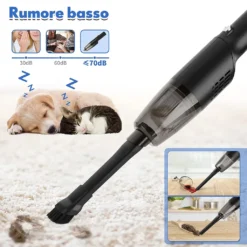 Mini Handstaubsauger Kabellos - Handstaubsauger Wiederaufladbar Tragbar , USB Staubsauger Für Auto, Tastatur, Tierhaare,Black -SaugProfi Sparmarkt f55e0bc33d89b209a59ed47d613dd890