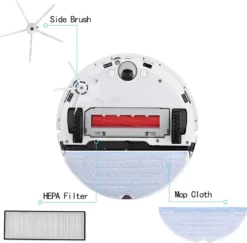 Original Roborock S7 Maxv Ultra/S7 Pro Ultra/S7/S7 Maxv Staubsauger Roboter Zubehör, Mit Mopps, HEPA-Filter Und Weißer Seitenbürste 19 Original Roborock S7 Maxv Ultra/S7 Pro Ultra/S7/S7 Maxv Staubsauger Roboter Zubehör, Mit Mopps, HEPA-Filter Und Weißer Seitenbürste -SaugProfi Sparmarkt f606af2ada6d630fad5649c9dd56cc0e