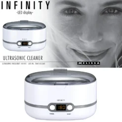 Melissa „INFINITY“ 16800031 UV-Sterilisator Ultraschall ReinigerDigitaler Ultraschallreiniger Reinigungsgerät Mit Timer Für Brillen Schmuck, 600ml -SaugProfi Sparmarkt f63b3984aa4ce37b0bf40afa3261b7de