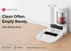 Roborock S7 Auto-Entleerungsstation Absaugstation Intelligente Staubsammlung Konstante Saugleistung Allergiepflege - Weiß -SaugProfi Sparmarkt f7558132c3355494c662238aa6ef34bb