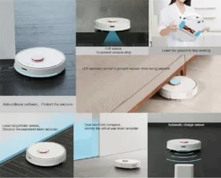 Roborock S50 Staubsauger Roboter Sweep-Mop APP Steuerung Smart Geplant 5200Am 2000Pa Weiß -SaugProfi Sparmarkt f87fd6cdaafc8bc0da37a5e6aea179d9