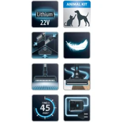 Rowenta RH 6974 X-Pert 3.60 3in1 Akku Stielsauger Mit Herausnehmbaren Handstaubsauger, Elektrobürste, Beutellos, Li-Ion Akku 22 V, 2 Stufen 27 Rowenta RH 6974 X-Pert 3.60 3in1 Akku Stielsauger Mit Herausnehmbaren Handstaubsauger, Elektrobürste, Beutellos, Li-Ion Akku 22 V, 2 Stufen -SaugProfi Sparmarkt f9e0790463b9eb633df240eff8840381