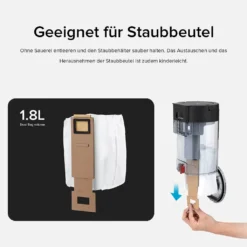 Roborock S7 Absaugstation Auto-Empty Dock,Ladestation Und Staubsammlung,Schwarz -SaugProfi Sparmarkt fa29fde0245a1040122330b4022a8e61