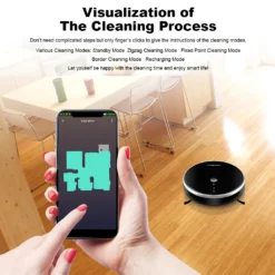 LIECTROUX C30B Automatischer Staubsauger Saugroboter Kehrroboter Nass-Trocken-Staubsauger Dynamische Navigation APP-Fernbedienung Sprachsteuerung Kompatibel Mit Alexa Google Assistant -SaugProfi Sparmarkt fbddf11d25887b0410d8f8c1d55b7adc