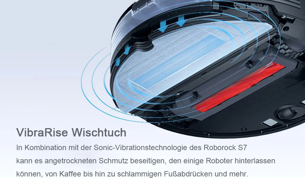 Original Roborock S7 Maxv Ultra/S7 Pro Ultra/S7/S7 Maxv Staubsauger Roboter Zubehör, Mit Mopps, HEPA-Filter Und Weißer Seitenbürste 9 Original Roborock S7 Maxv Ultra/S7 Pro Ultra/S7/S7 Maxv Staubsauger Roboter Zubehör, Mit Mopps, HEPA-Filter Und Weißer Seitenbürste – Bild 9
