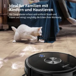 Ultenic D5s Pro 3-In-1 Staubsauger Roboter WLAN Saugroboter 3000 PA Staubsauger Roboter Für Tierhaare Saugroboter Appsteuerung Alexa Google Home -SaugProfi Sparmarkt fe86ad6267338250b981e8569bc3f762