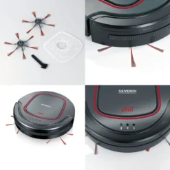SEVERIN Saugroboter Chill RB 7025 Schwarz/rot -SaugProfi Sparmarkt feece8afcbeaff80a8ad7a9a34603893